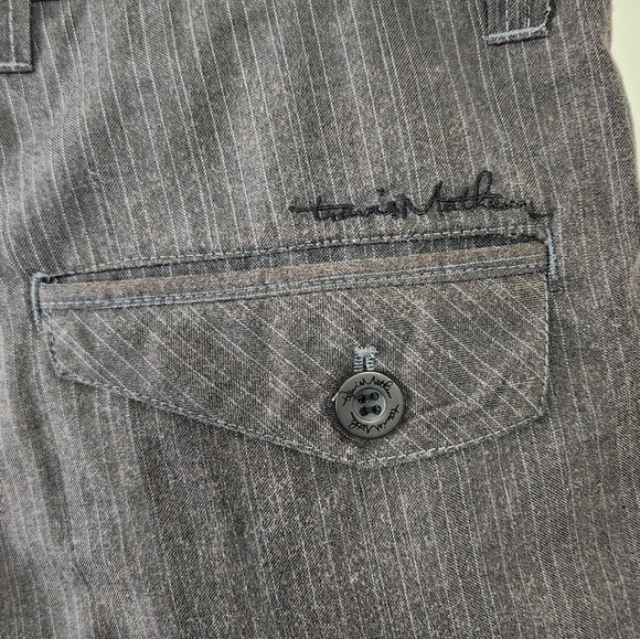 Travis Matthew Mens Gray Flat Front Shorts Golf Casual Summer Travel Golf 32 - Picture 3 of 7